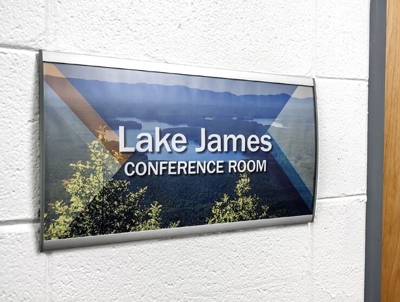 ADA Wayfinding Room Signs Photo